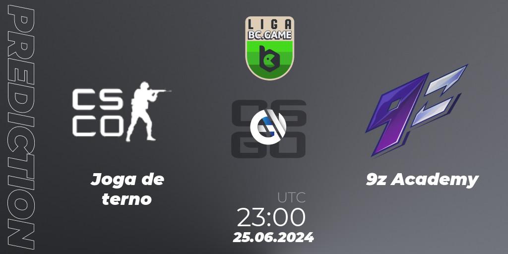 Joga de terno - 9z Academy: прогноз. 25.06.2024 at 23:00, Counter-Strike (CS2), Dust2 Brasil Liga Season 3: Division 2