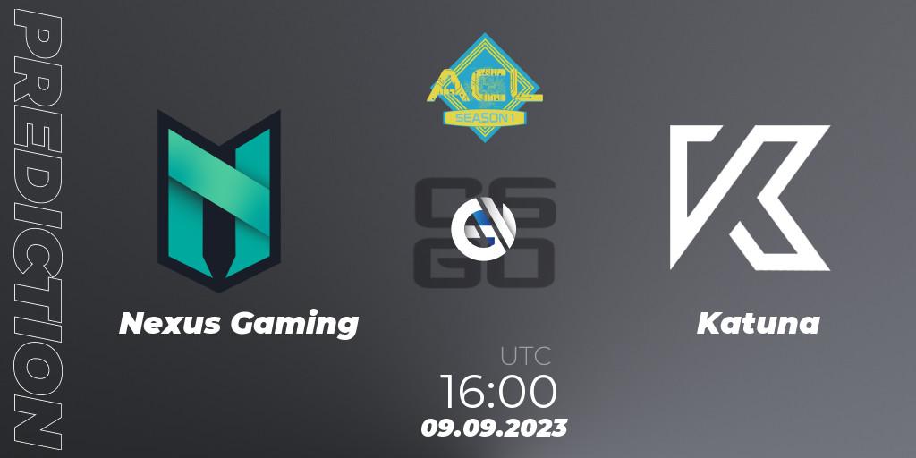 Nexus Gaming - Katuna: прогноз. 09.09.23, CS2 (CS:GO), Arena Cyberclub League Season 1