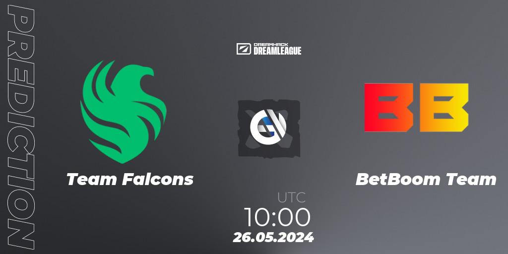 Team Falcons - BetBoom Team: прогноз. 26.05.2024 at 10:00, Dota 2, DreamLeague Season 23