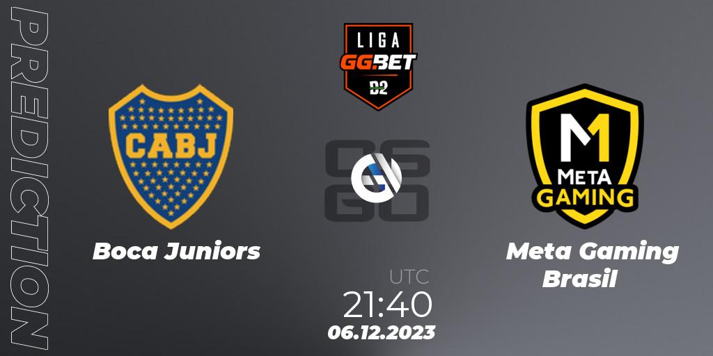 Boca Juniors - Meta Gaming Brasil: прогноз. 06.12.23, CS2 (CS:GO), Dust2 Brasil Liga Season 2