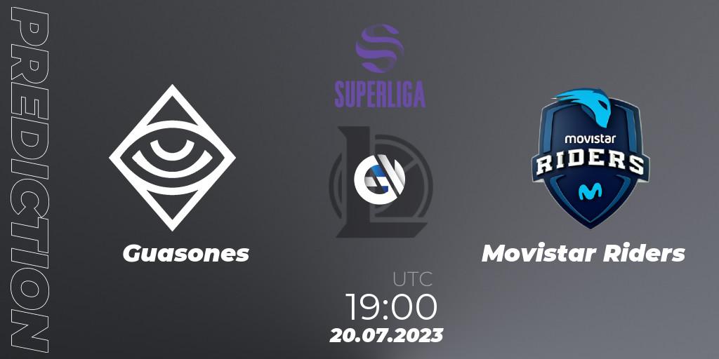 Guasones - Movistar Riders: прогноз. 20.07.2023 at 19:00, LoL, Superliga Summer 2023 - Group Stage