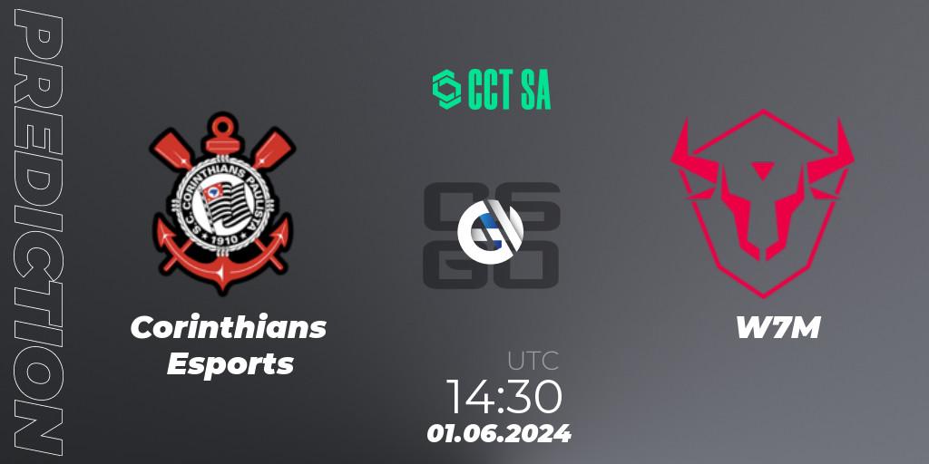 Corinthians Esports - W7M: прогноз. 01.06.2024 at 14:30, Counter-Strike (CS2), CCT Season 2 South America Series 1