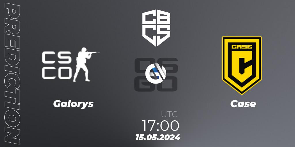 Galorys - Case: прогноз. 15.05.2024 at 17:00, Counter-Strike (CS2), CBCS Season 4