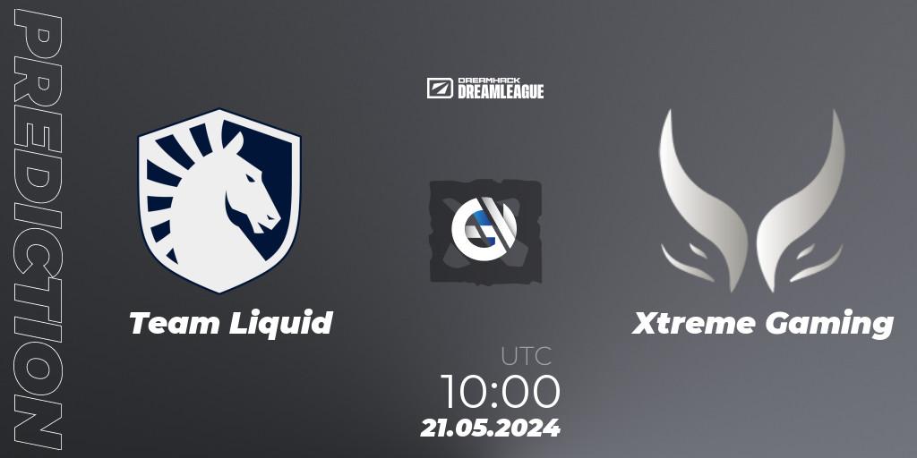 Team Liquid - Xtreme Gaming: прогноз. 21.05.2024 at 10:20, Dota 2, DreamLeague Season 23
