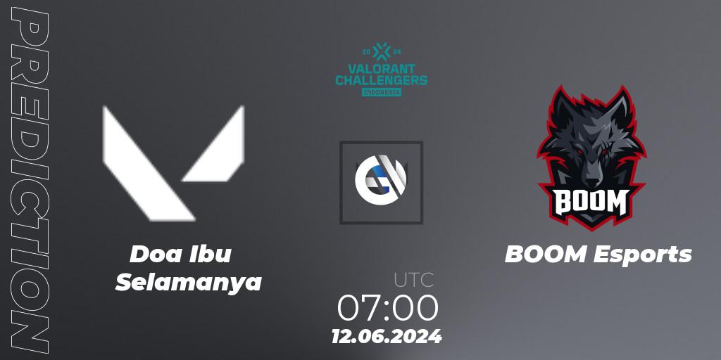 DIS Esports - BOOM Esports: прогноз. 12.06.2024 at 07:00, VALORANT, VALORANT Challengers 2024 Indonesia: Split 2