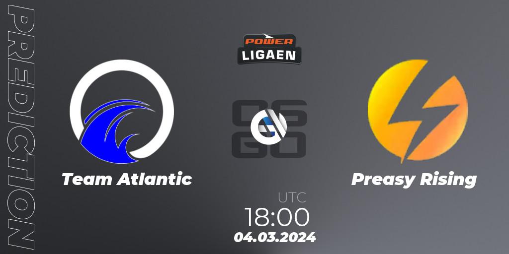 Team Atlantic - Preasy Rising: прогноз. 06.03.24, CS2 (CS:GO), Dust2.dk Ligaen Season 25