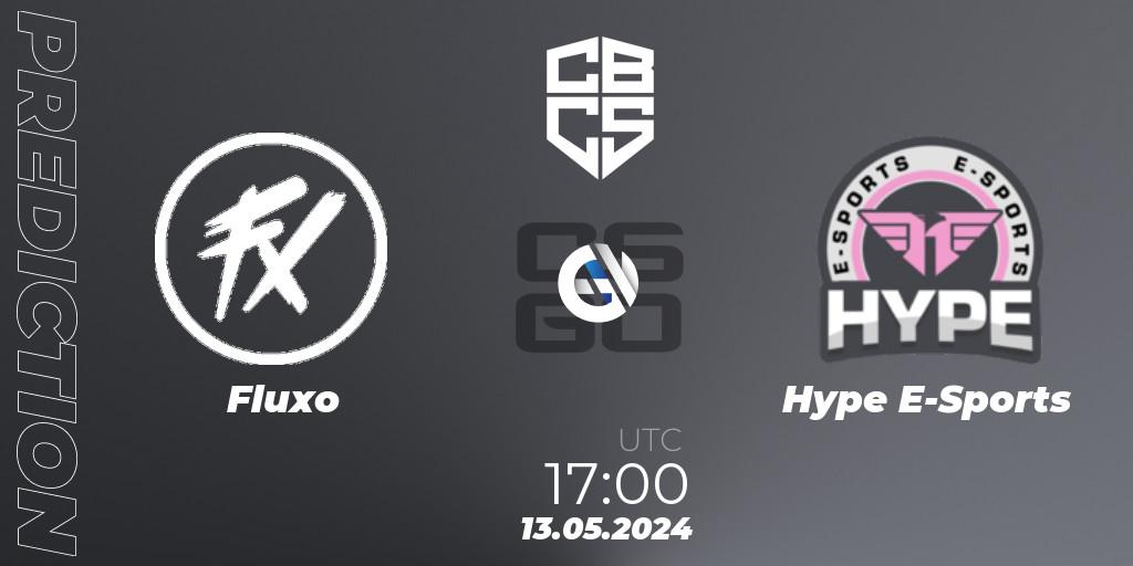 Fluxo - Hype E-Sports: прогноз. 13.05.2024 at 17:00, Counter-Strike (CS2), CBCS Season 4