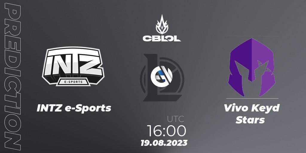 INTZ e-Sports - Vivo Keyd Stars: прогноз. 19.08.2023 at 16:00, LoL, CBLOL Split 2 2023 - Playoffs