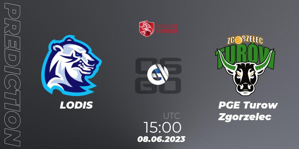 LODIS - PGE Turow Zgorzelec: прогноз. 08.06.2023 at 15:00, Counter-Strike (CS2), Polish Esports League 2023 Split 2