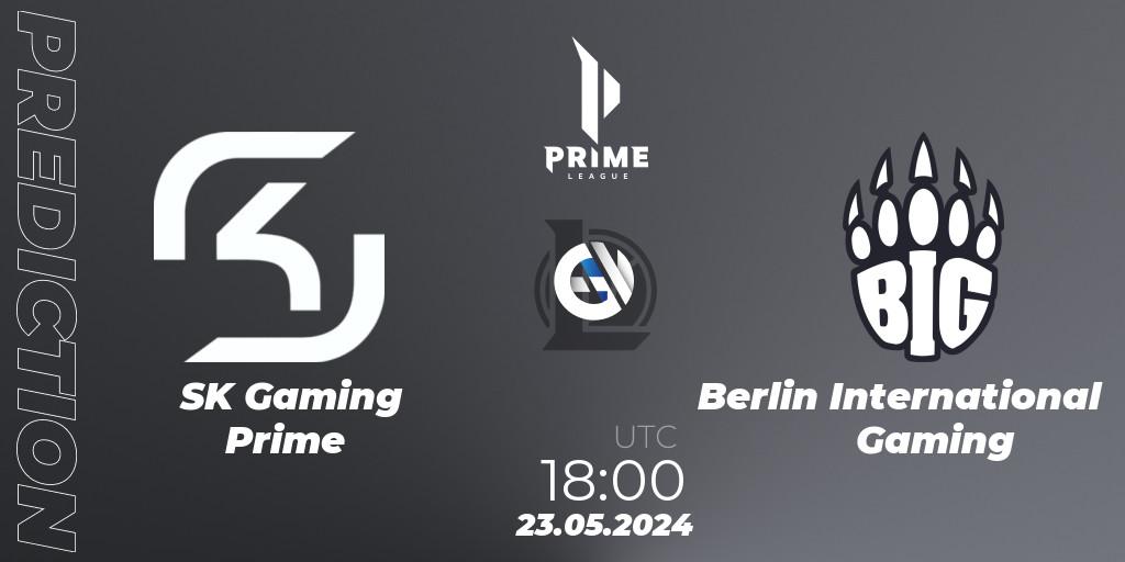 SK Gaming Prime - Berlin International Gaming: прогноз. 23.05.2024 at 18:00, LoL, Prime League Summer 2024