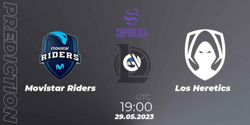 Movistar Riders - Los Heretics: прогноз. 29.05.2023 at 19:00, LoL, Superliga Summer 2023 - Group Stage