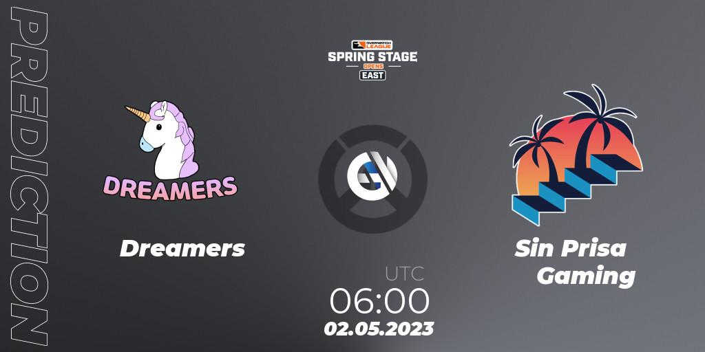 Dreamers - Sin Prisa Gaming: прогноз. 02.05.2023 at 06:00, Overwatch, Overwatch League 2023 - Spring Stage Opens