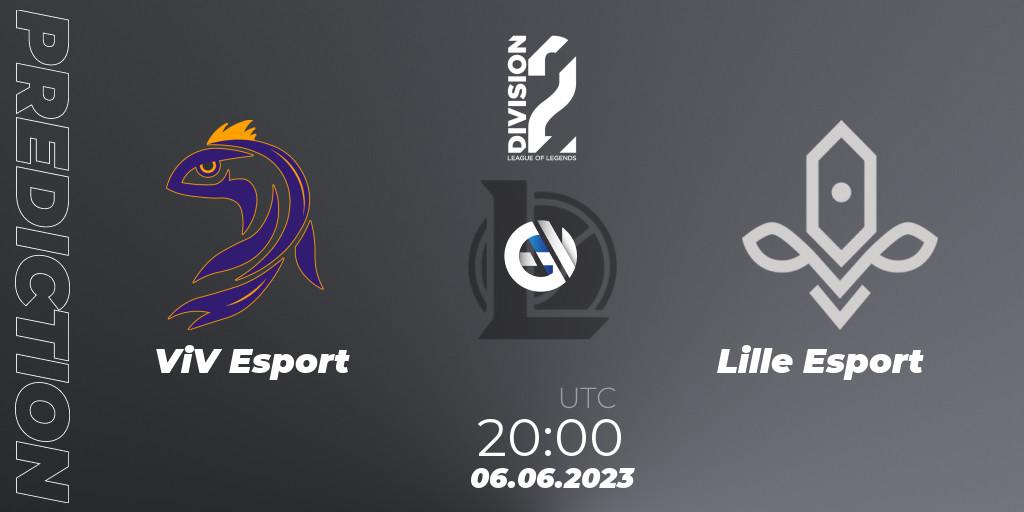 ViV Esport - Lille Esport: прогноз. 06.06.23, LoL, LFL Division 2 Summer 2023 - Group Stage
