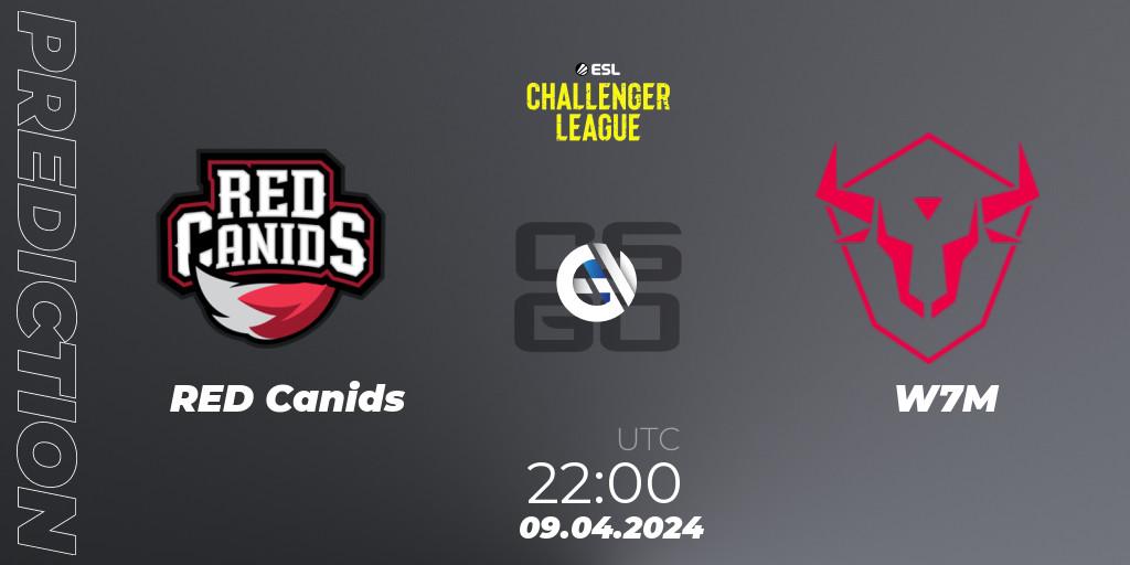 RED Canids - W7M: прогноз. 09.04.24, CS2 (CS:GO), ESL Challenger League Season 47: South America