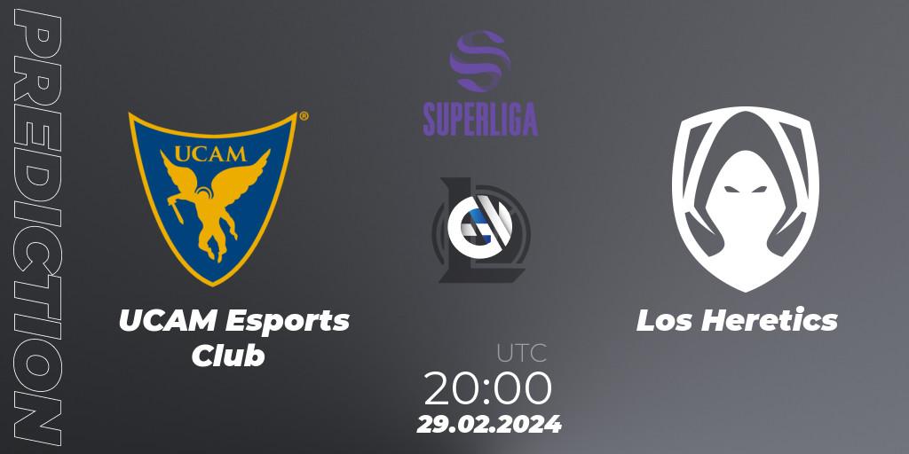 UCAM Esports Club - Los Heretics: прогноз. 29.02.24, LoL, Superliga Spring 2024 - Group Stage