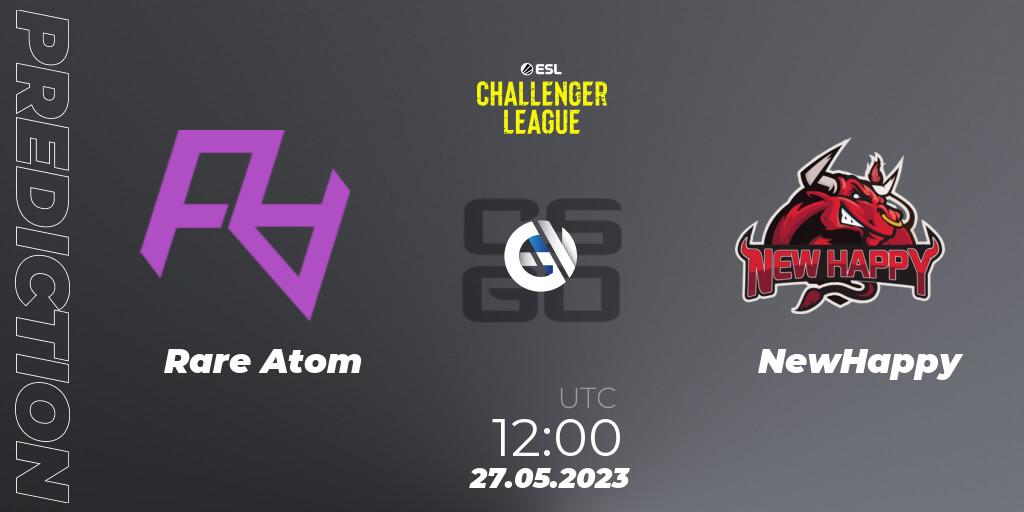 Rare Atom - NewHappy: прогноз. 27.05.2023 at 12:00, Counter-Strike (CS2), ESL Challenger League Season 45: Asia-Pacific