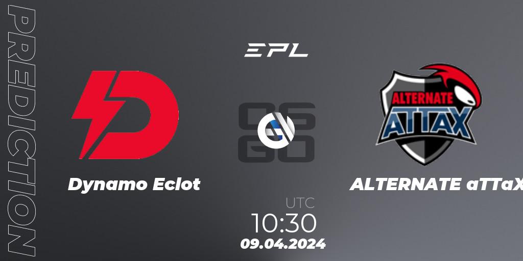 Dynamo Eclot - ALTERNATE aTTaX: прогноз. 09.04.24, CS2 (CS:GO), European Pro League Season 15