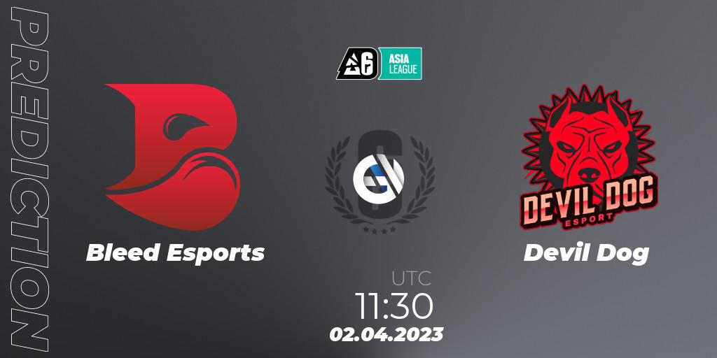 Bleed Esports - Devil Dog: прогноз. 02.04.23, Rainbow Six, SEA League 2023 - Stage 1