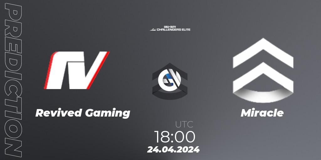 Revived Gaming - Miracle: прогноз. 24.04.2024 at 18:00, Call of Duty, Call of Duty Challengers 2024 - Elite 2: EU