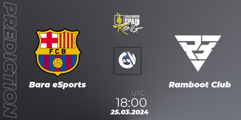 Barça eSports - Ramboot Club: прогноз. 25.03.24, VALORANT, VALORANT Challengers 2024 Spain: Rising Split 1
