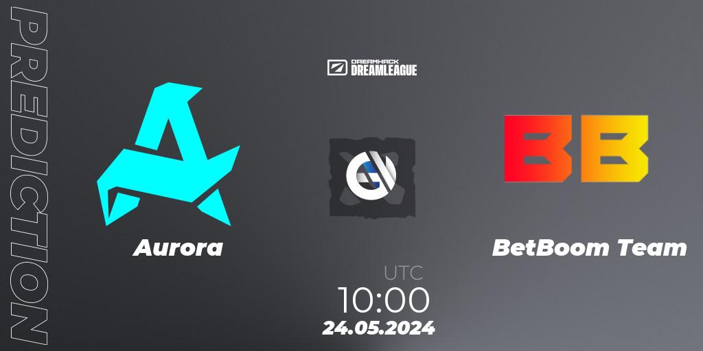 Aurora - BetBoom Team: прогноз. 24.05.2024 at 10:00, Dota 2, DreamLeague Season 23
