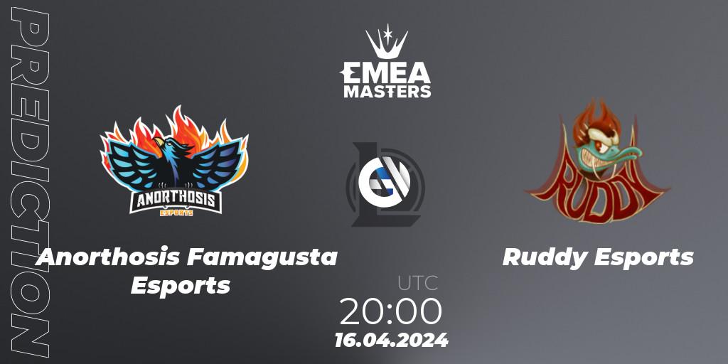 Anorthosis Famagusta Esports - Ruddy Esports: прогноз. 16.04.24, LoL, EMEA Masters Spring 2024 - Play-In