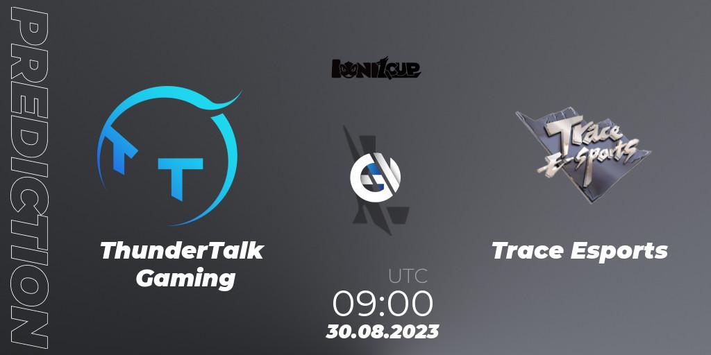 ThunderTalk Gaming - Trace Esports: прогноз. 30.08.2023 at 09:00, Wild Rift, Ionia Cup 2023 - WRL CN Qualifiers