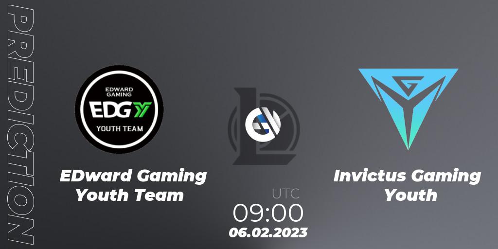 EDward Gaming Youth Team - Invictus Gaming Youth: прогноз. 06.02.2023 at 09:30, LoL, LDL 2023 - Swiss Stage
