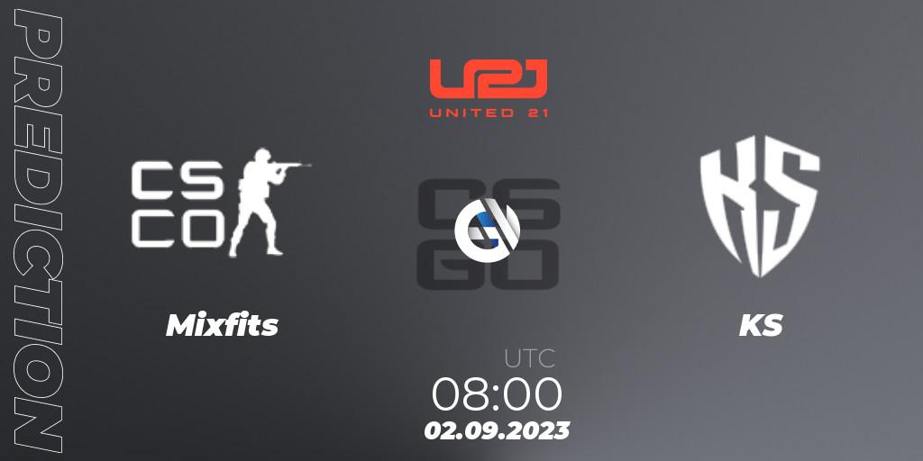 Mixfits - KS: прогноз. 02.09.2023 at 08:00, Counter-Strike (CS2), United21 Season 5