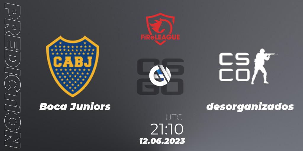 Boca Juniors - desorganizados: прогноз. 12.06.23, CS2 (CS:GO), FiReLEAGUE Argentina 2023: Closed Qualifier