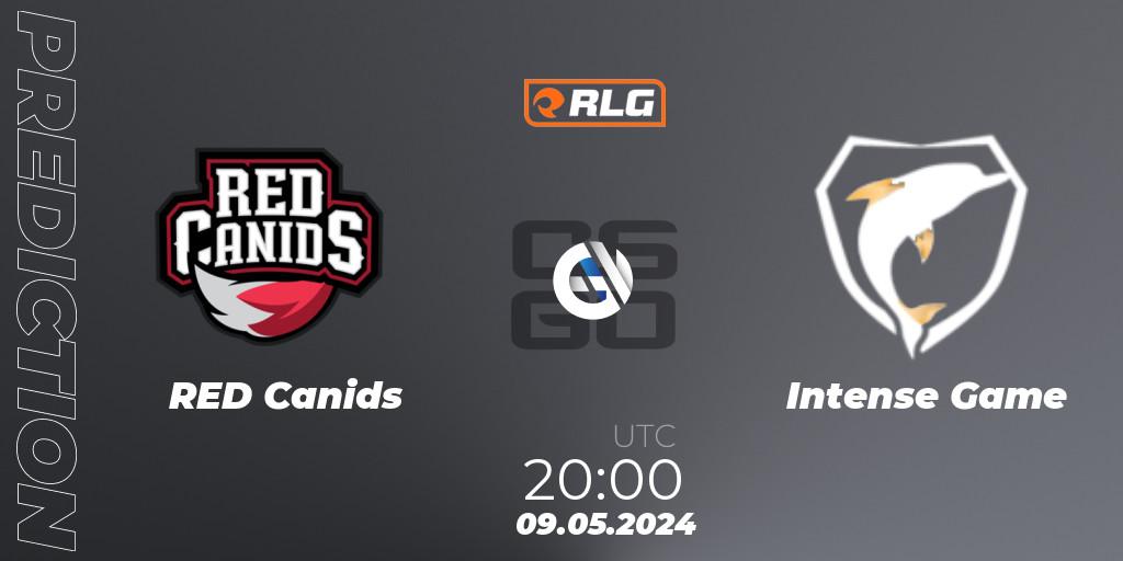 RED Canids - Intense Game: прогноз. 09.05.2024 at 20:00, Counter-Strike (CS2), RES Latin American Series #4