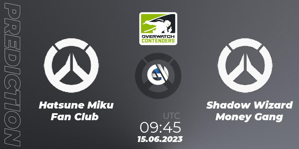 Hatsune Miku Fan Club - Shadow Wizard Money Gang: прогноз. 15.06.2023 at 09:50, Overwatch, Overwatch Contenders 2023 Summer Series: Australia/New Zealand