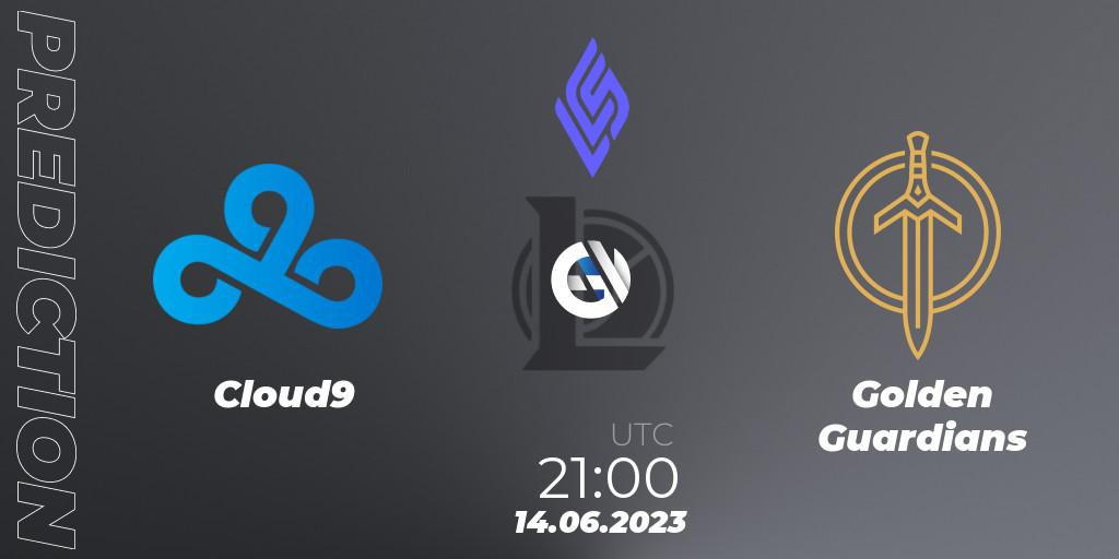 Cloud9 - Golden Guardians: прогноз. 14.06.2023 at 21:00, LoL, LCS Summer 2023 - Group Stage