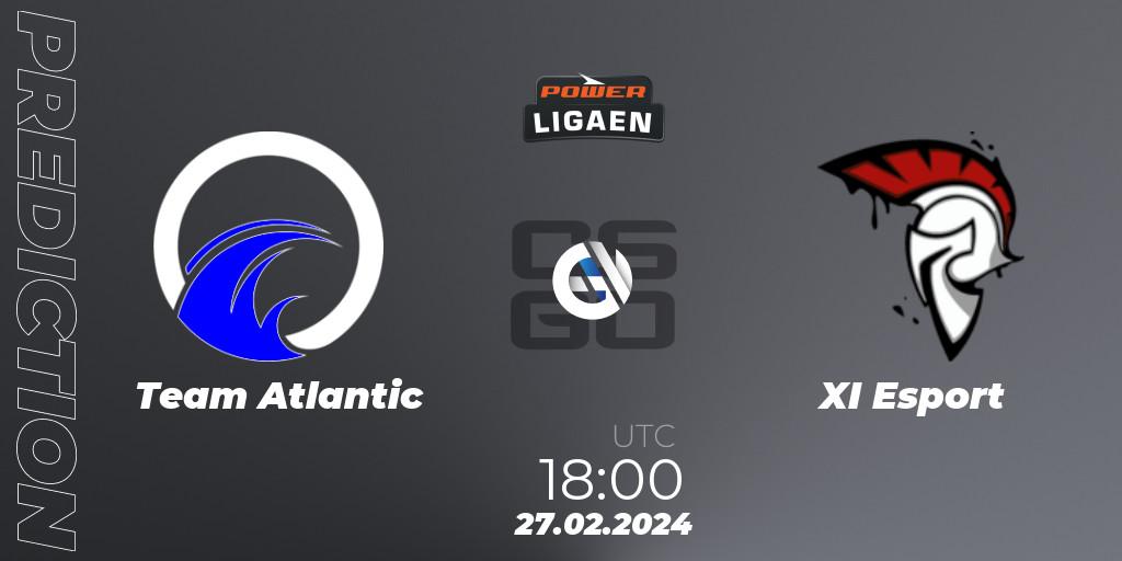 Team Atlantic - XI Esport: прогноз. 27.02.24, CS2 (CS:GO), Dust2.dk Ligaen Season 25