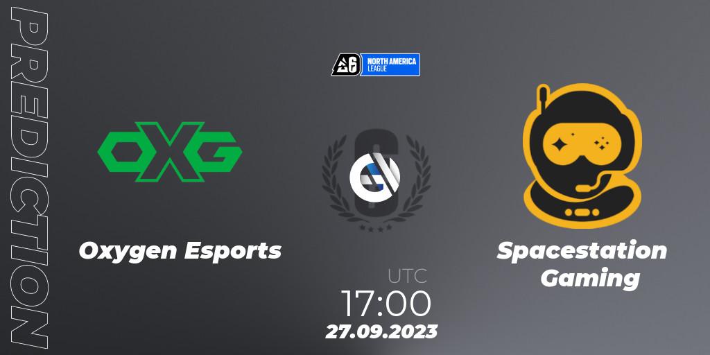 Oxygen Esports - Spacestation Gaming: прогноз. 27.09.2023 at 17:00, Rainbow Six, North America League 2023 - Stage 2