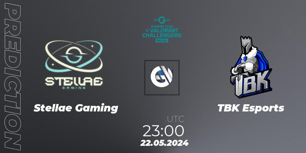 Stellae Gaming - TBK Esports: прогноз. 23.05.2024 at 00:00, VALORANT, VALORANT Challengers 2024 Brazil: Split 2