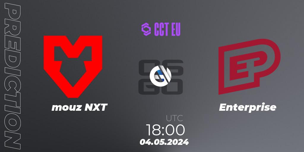mouz NXT - Enterprise: прогноз. 04.05.2024 at 18:00, Counter-Strike (CS2), CCT Season 2 Europe Series 2 