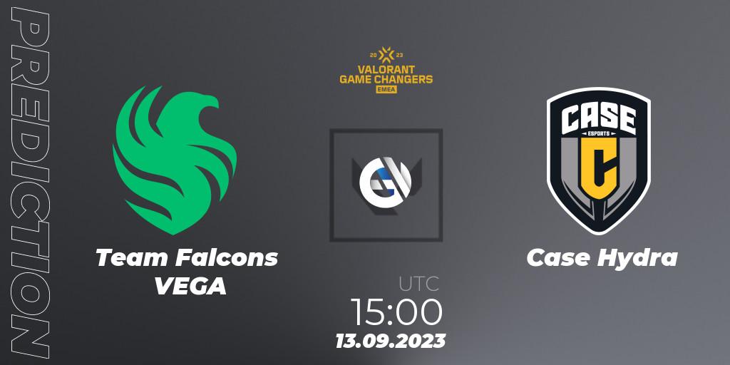 Team Falcons VEGA - Case Hydra: прогноз. 13.09.2023 at 15:00, VALORANT, VCT 2023: Game Changers EMEA Stage 3 - Group Stage