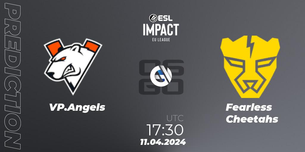 VP.Angels - Fearless Cheetahs: прогноз. 11.04.24, CS2 (CS:GO), ESL Impact League Season 5: Europe