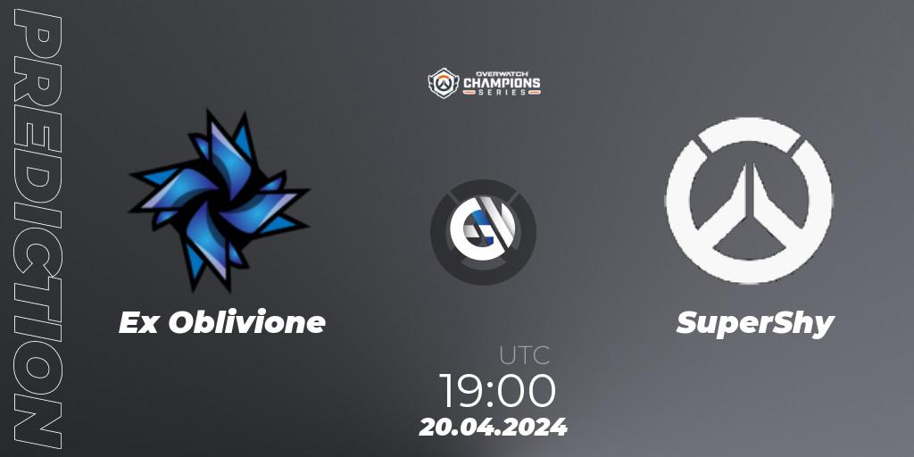 Ex Oblivione - SuperShy: прогноз. 20.04.24, Overwatch, Overwatch Champions Series 2024 - EMEA Stage 2 Group Stage
