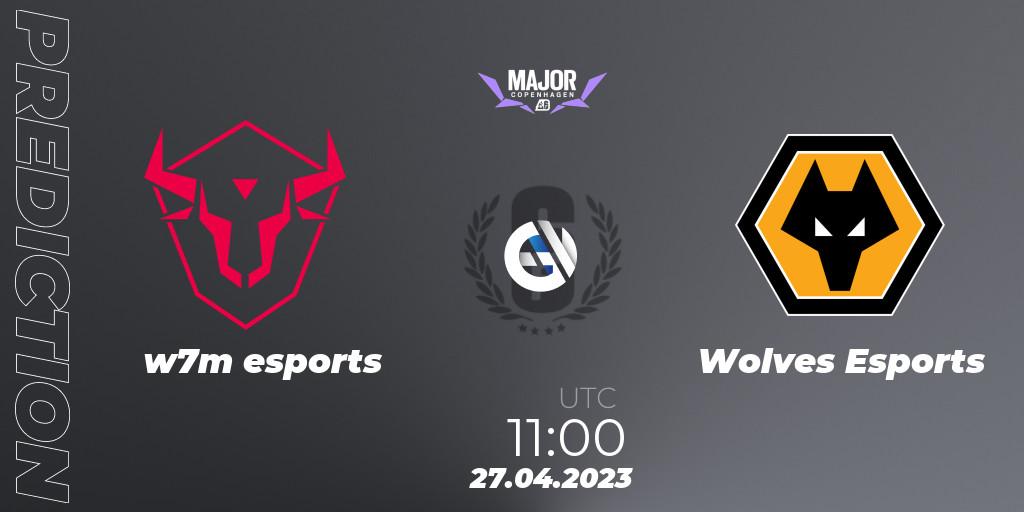 w7m esports - Wolves Esports: прогноз. 27.04.2023 at 11:00, Rainbow Six, BLAST R6 Major Copenhagen 2023
