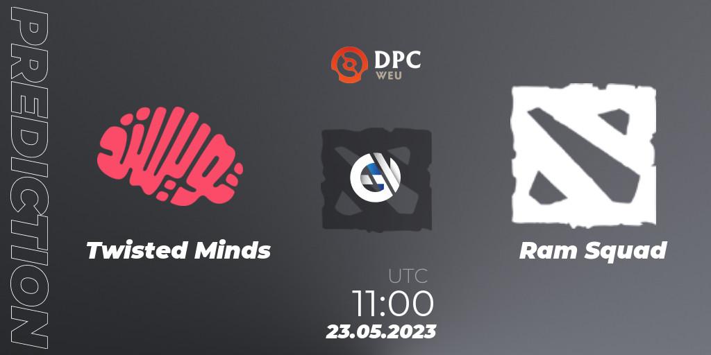 Twisted Minds - Ram Squad: прогноз. 23.05.2023 at 11:00, Dota 2, DPC 2023 Tour 3: WEU Closed Qualifier