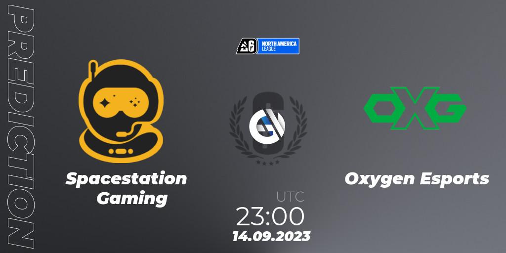 Spacestation Gaming - Oxygen Esports: прогноз. 14.09.23, Rainbow Six, North America League 2023 - Stage 2