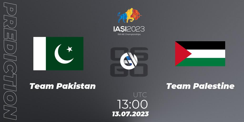 Team Pakistan - Team Palestine: прогноз. 13.07.2023 at 13:00, Counter-Strike (CS2), IESF Asian Championship 2023