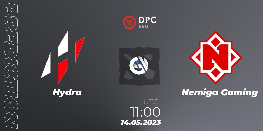 Hydra - Nemiga Gaming: прогноз. 14.05.2023 at 13:00, Dota 2, DPC 2023 Tour 3: EEU Division I (Upper)