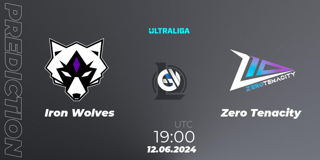 Iron Wolves - Zero Tenacity: прогноз. 12.06.2024 at 19:00, LoL, Ultraliga Season 12