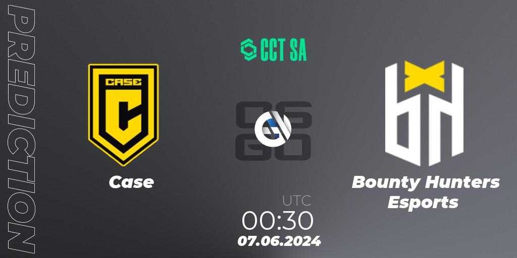 Case - Bounty Hunters Esports: прогноз. 07.06.2024 at 00:30, Counter-Strike (CS2), CCT Season 2 South America Series 1
