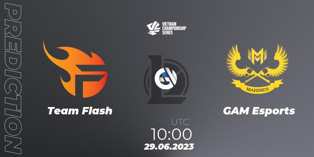 Team Flash - GAM Esports: прогноз. 29.06.2023 at 10:00, LoL, VCS Dusk 2023