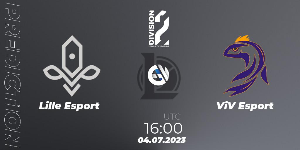 Lille Esport - ViV Esport: прогноз. 04.07.23, LoL, LFL Division 2 Summer 2023 - Group Stage