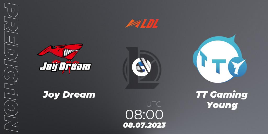 Joy Dream - TT Gaming Young: прогноз. 08.07.2023 at 09:00, LoL, LDL 2023 - Regular Season - Stage 3